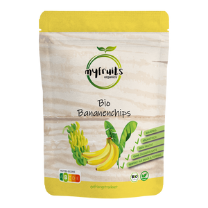 Bio Bananenchips 300g Beutel Vorderseite