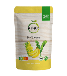 Bio Bananenchips 300g Beutel Vorderseite