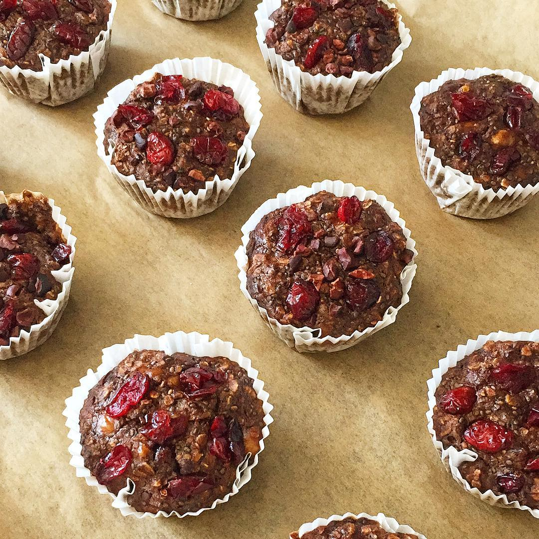 Saftige Cranberry-Schoko-Muffins