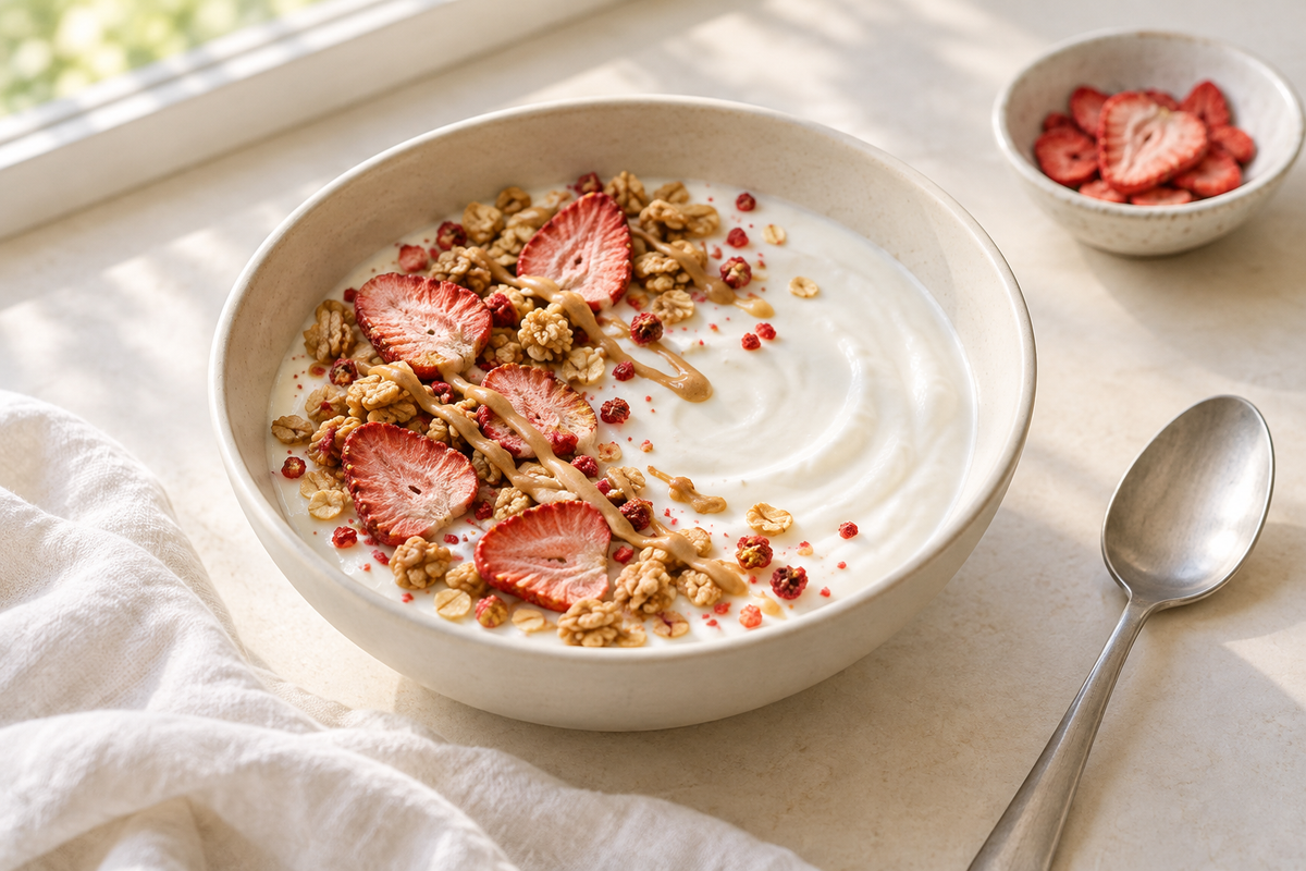 Gefriergetrocknete Früchte als Topping: Kreative Ideen für Joghurt, Eis und Desserts