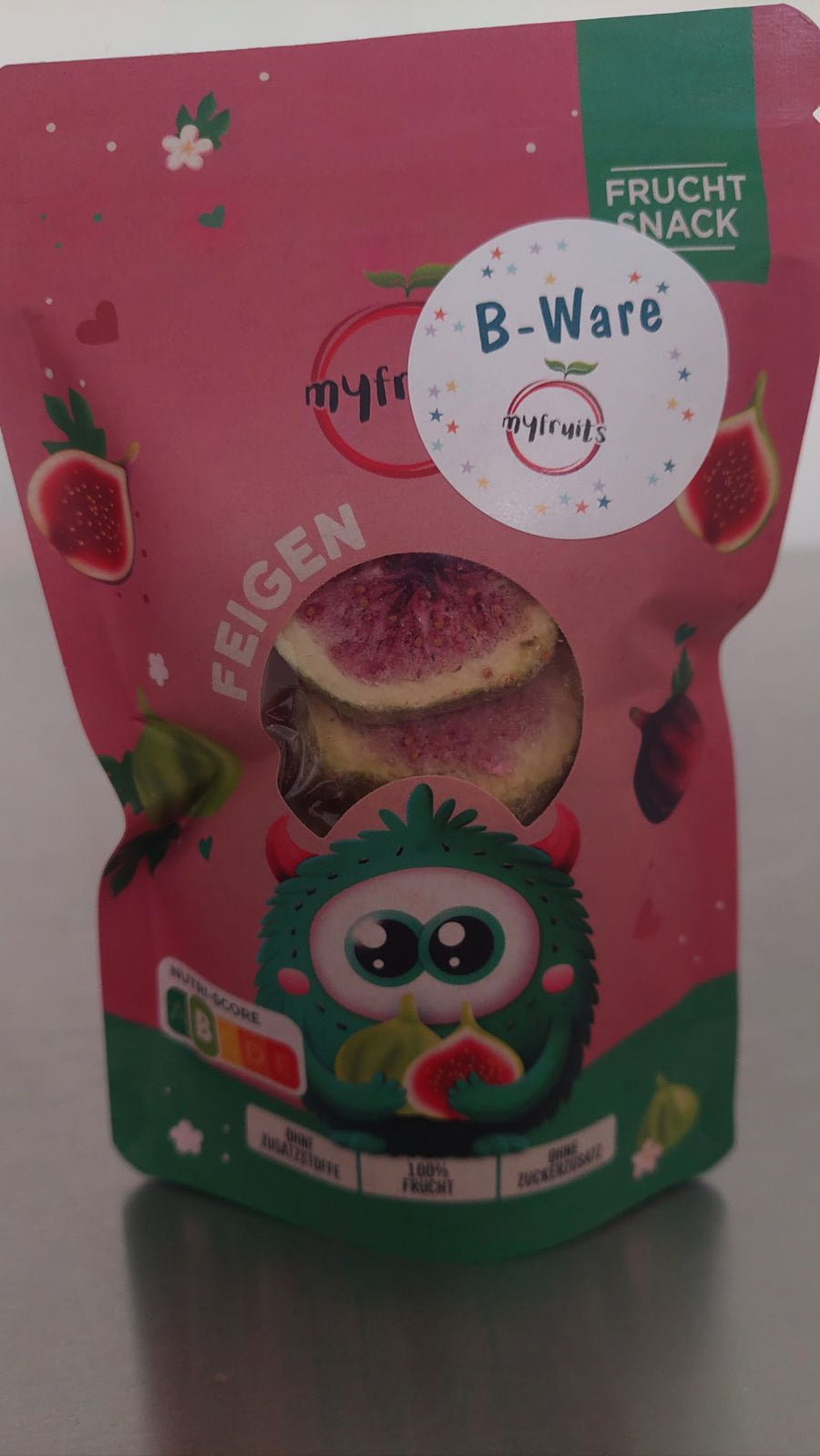 B-Ware Gefriergetrocknete Feigenchips (Nicht knusprig) 20g