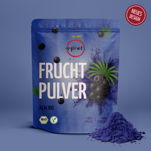 Laden Sie das Bild in den Galerie-Viewer, Açai Bio Fruchtpulver