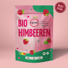 Laden Sie das Bild in den Galerie-Viewer, Himbeeren, Bio, gefriergetrocknet