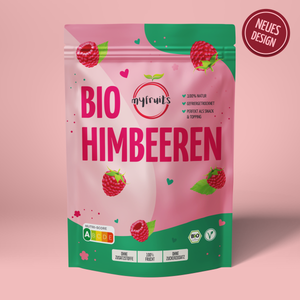 Himbeeren, Bio, gefriergetrocknet