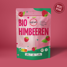 Laden Sie das Bild in den Galerie-Viewer, Himbeeren, Bio, gefriergetrocknet