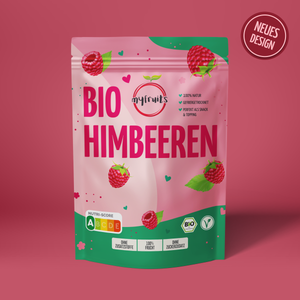 Himbeeren, Bio, gefriergetrocknet