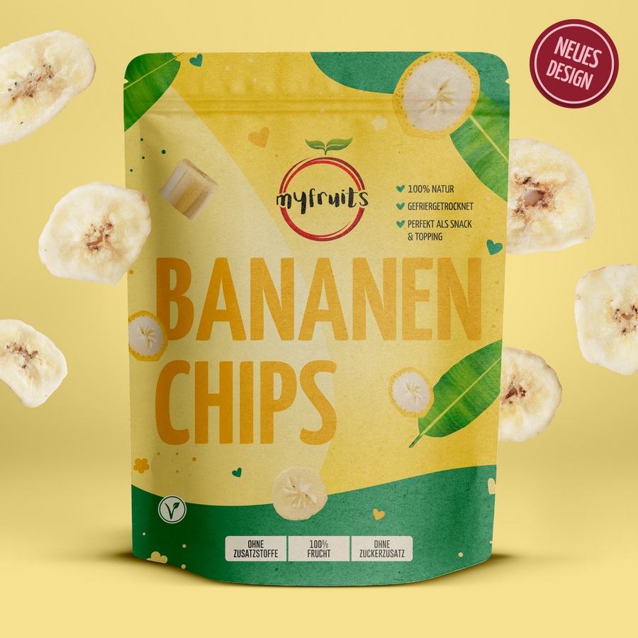 B-grade freeze-dried banana chips (broken pieces)