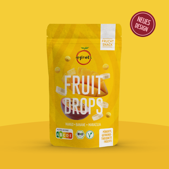 Mango chips, organic, freeze-dried, bulk pack