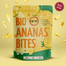 Laden Sie das Bild in den Galerie-Viewer, Ananas Bites, Bio, gefriergetrocknet