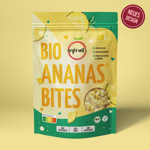 Ananas Bites, Bio, gefriergetrocknet