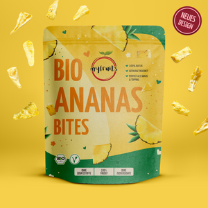 Ananas Bites, Bio, gefriergetrocknet
