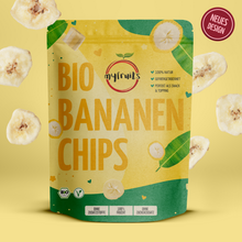 Laden Sie das Bild in den Galerie-Viewer, Bananenchips, Bio, gefriergetrocknet