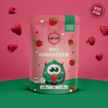 Laden Sie das Bild in den Galerie-Viewer, Himbeeren, Bio, gefriergetrocknet