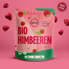 Laden Sie das Bild in den Galerie-Viewer, Himbeeren, Bio, gefriergetrocknet