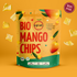 Gefriergetrocknete Bio Mangochips
