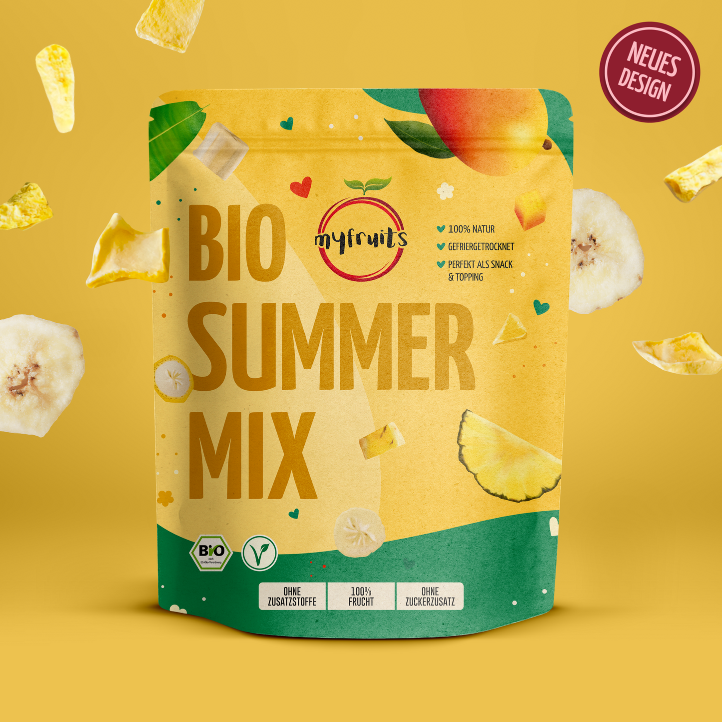 Gefriergetrockneter Bio Summer  Mix.