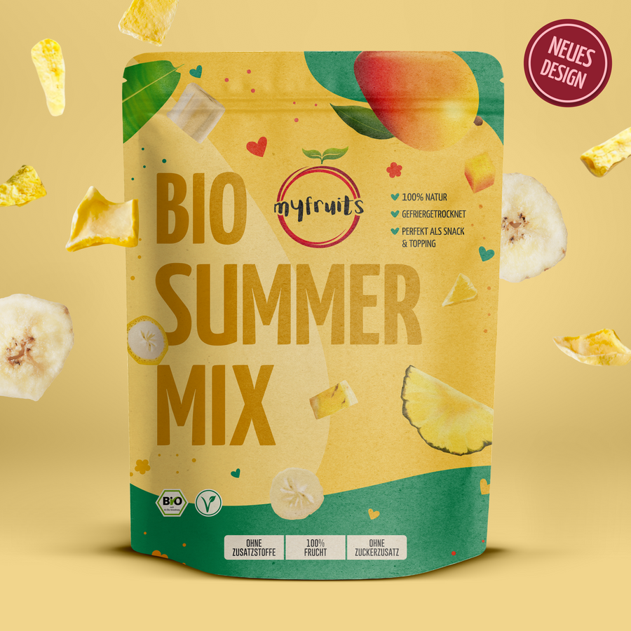 Gefriergetrockneter Bio Summer  Mix.