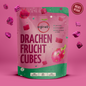 
                  
                    Gefriergetrocknete Drachenfrucht Cubes.
                  
                