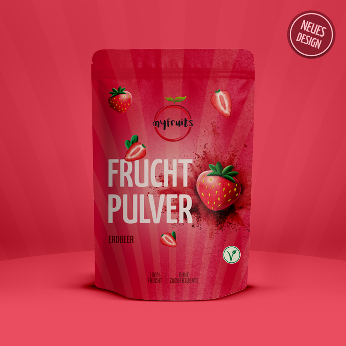 Erdbeer Fruchtpulver