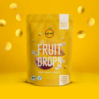 Bio Fruit Drops - Mango Banane Maracuja.