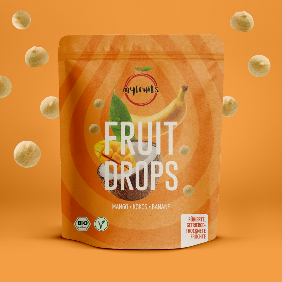 Bio Fruit Drops - Mango Kokos Banane.