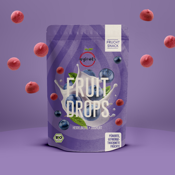 Bio Fruit Drops - Heidelbeer Joghurt.