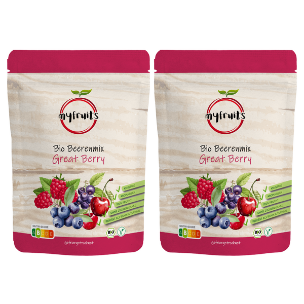 Bio Beerenmix – Great Berry, gefriergetrocknet