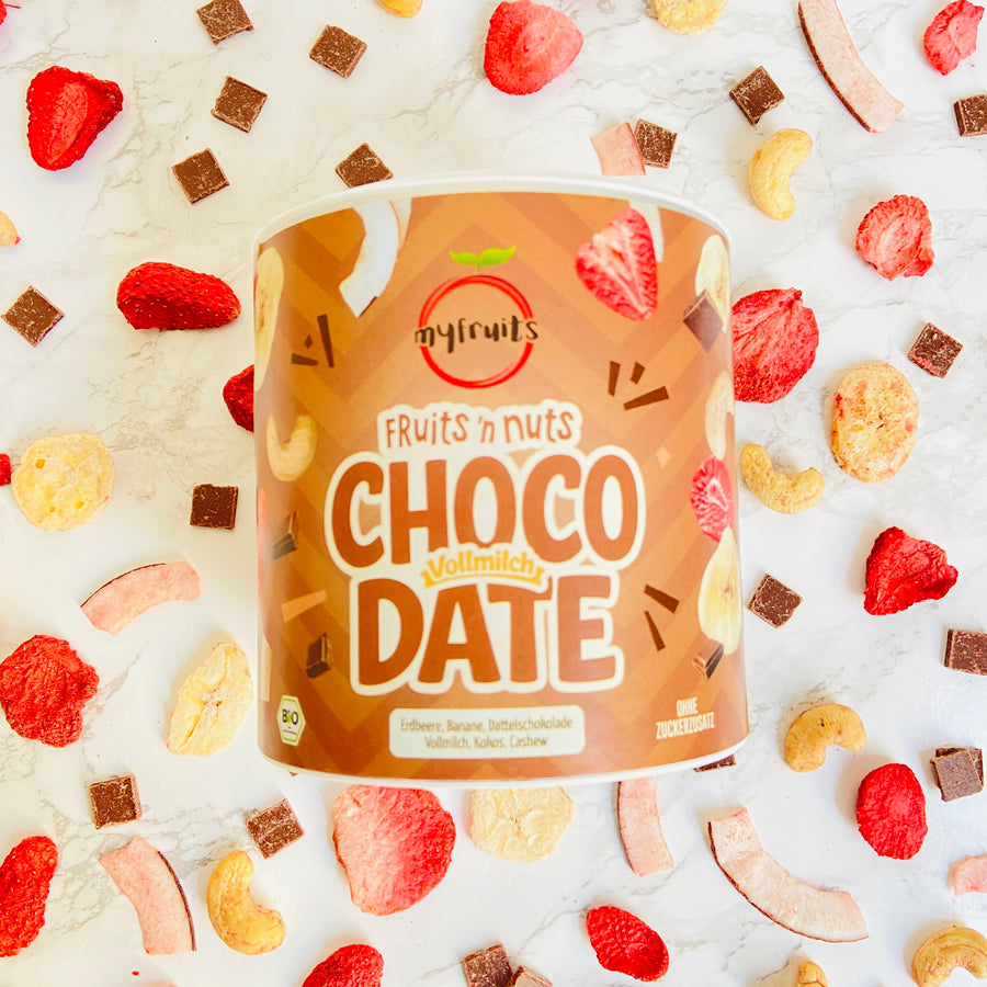 Bio Fruits ‘n Nuts Choco Date Vollmilch