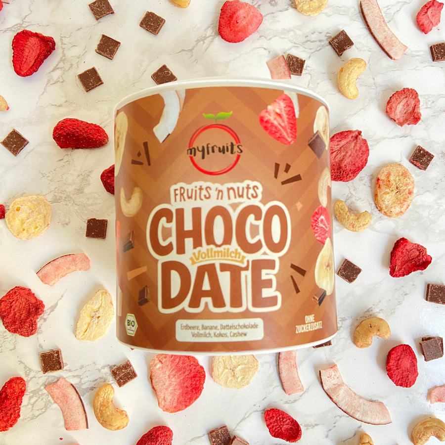 Bio Fruits ‘n Nuts Choco Date Vollmilch