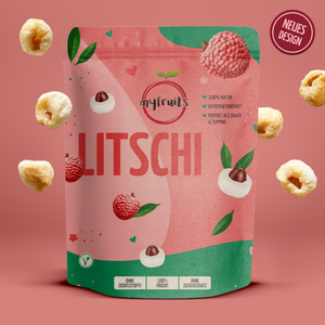 Litschi, gefriergetrocknet