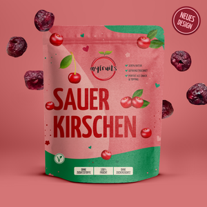 Sauerkirschen, gefriergetrocknet