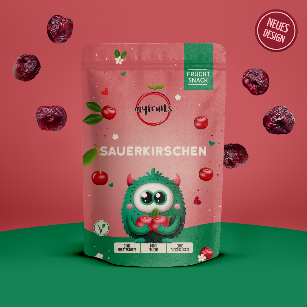 Sauerkirschen, gefriergetrocknet