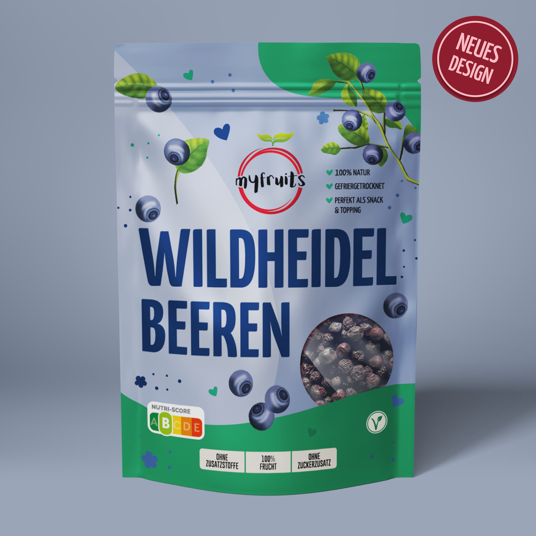 Wildheidelbeeren, gefriergetrocknet