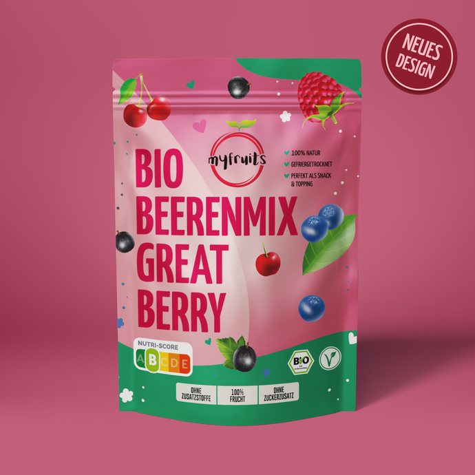 Bio Beerenmix – Great Berry, gefriergetrocknet