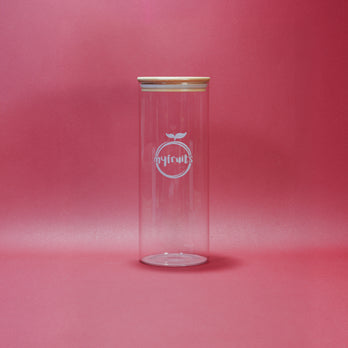 Vorratsglas mit Bambusdeckel 1700ml.