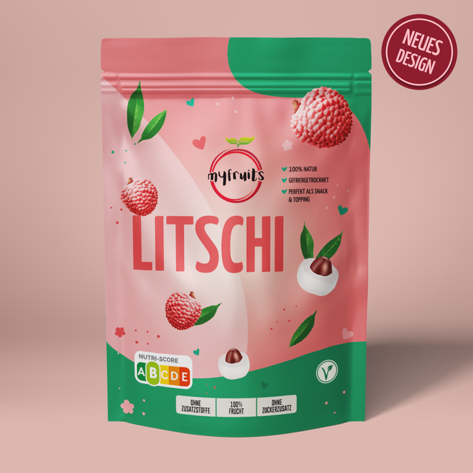 Litschi, gefriergetrocknet