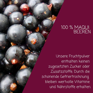 Bio Maqui Beeren Pulver - myfruits Shop