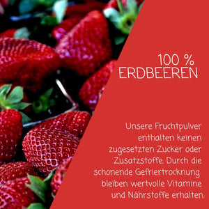 Erdbeerpulver - myfruits Shop