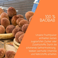 Laden Sie das Bild in den Galerie-Viewer, Bio Baobab Pulver - myfruits Shop