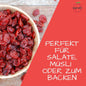 
                  
                    Cranberries mit Ananassaft.
                  
                