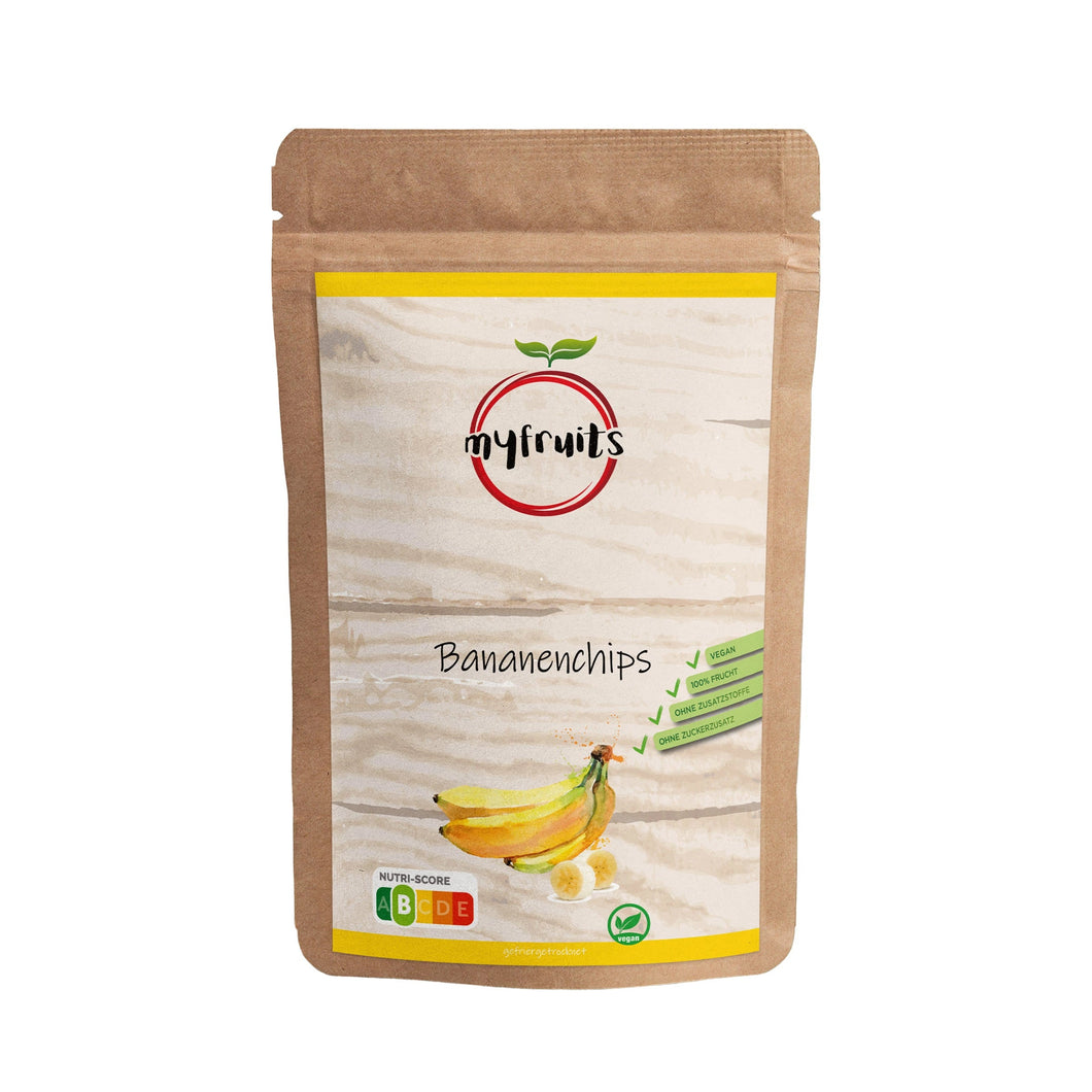 Bananenchips 300g Beutel Vorderseite