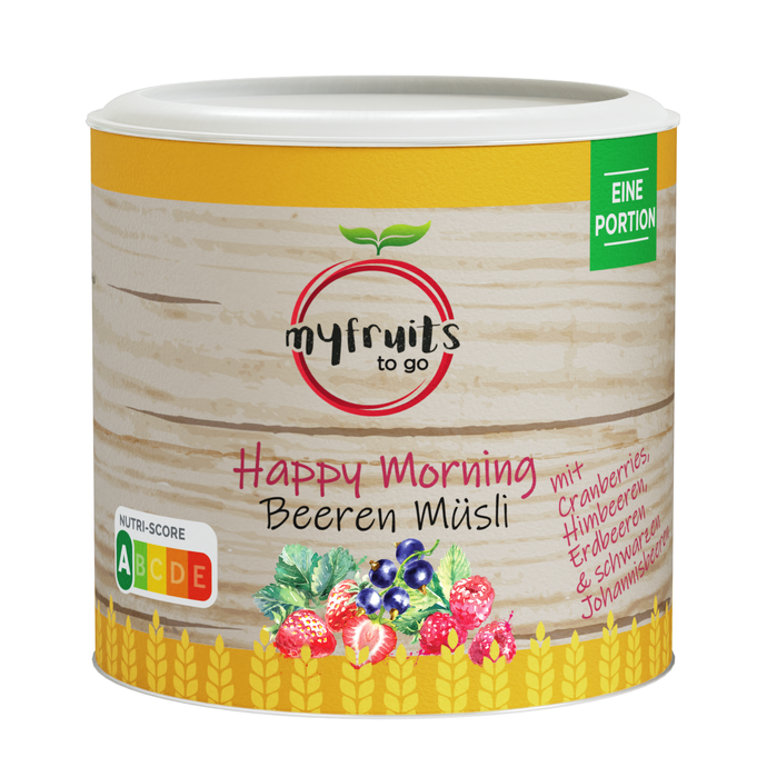 Beeren Müsli - Happy Morning to go