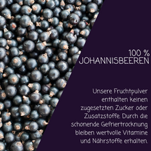 Laden Sie das Bild in den Galerie-Viewer, Schwarzes Johannisbeer Fruchtpulver