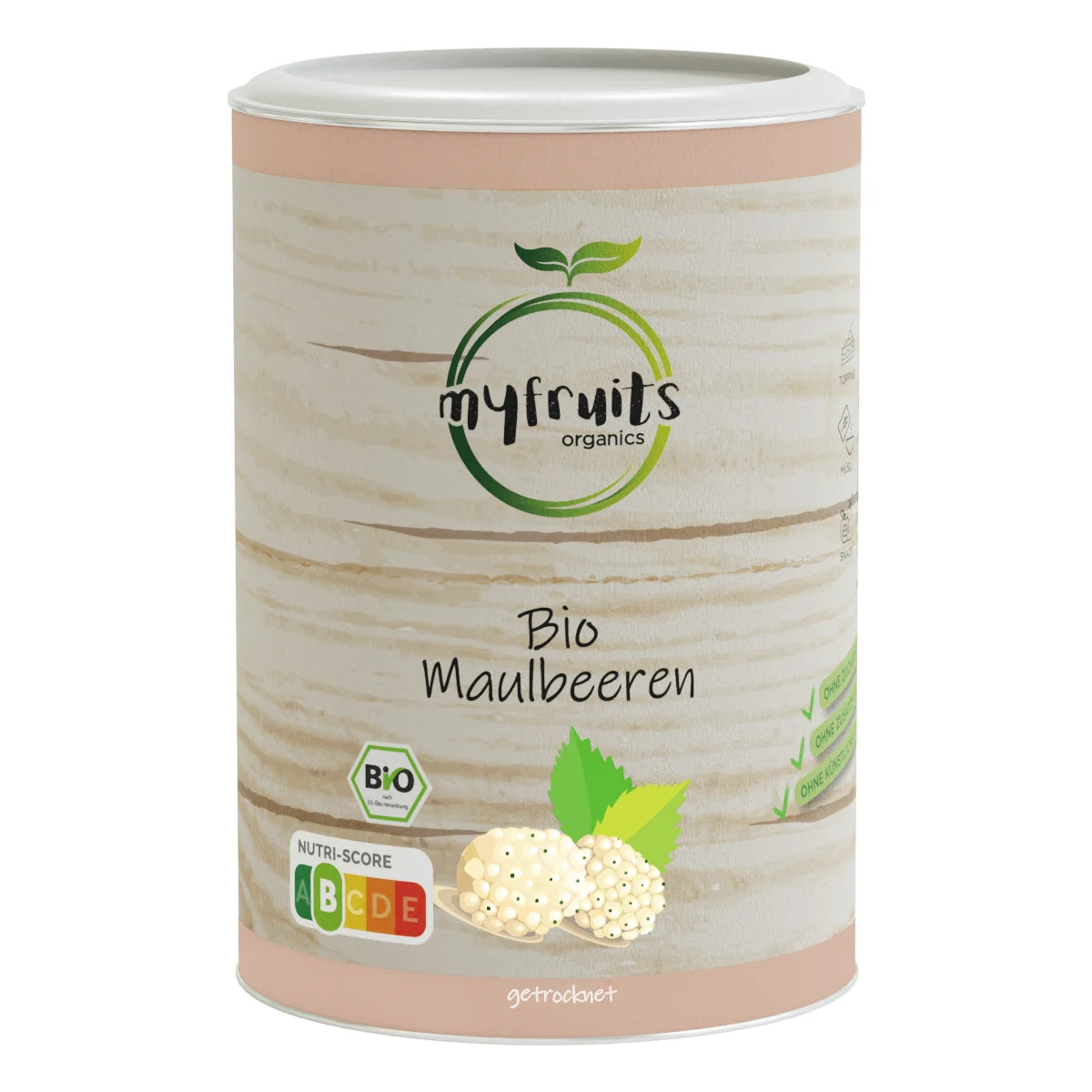 Maulbeeren, Bio, getrocknet.