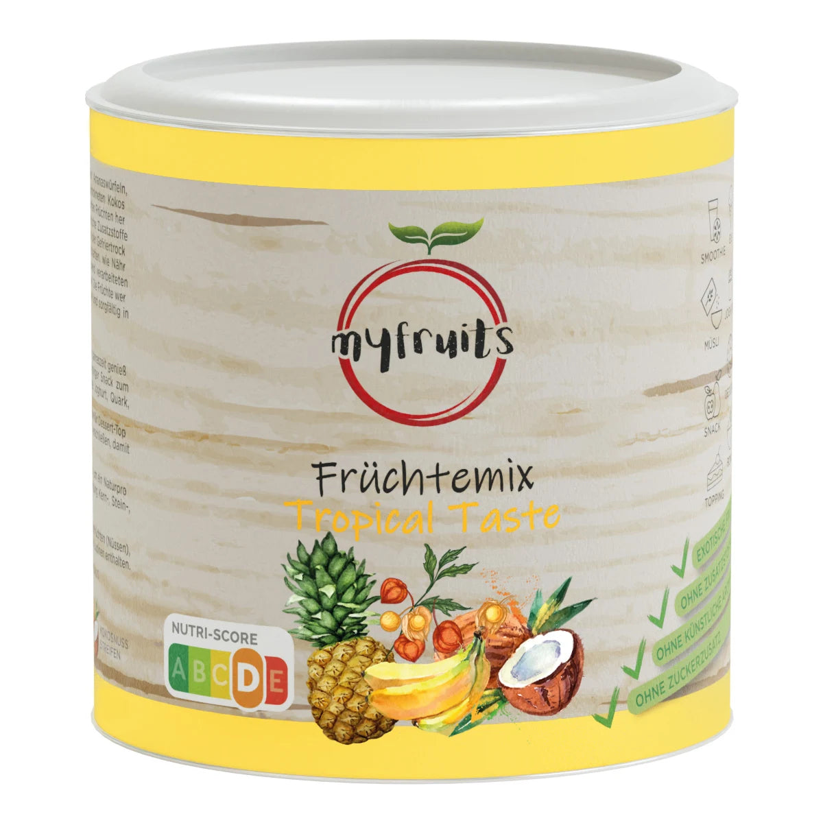 Gefriergetrocknete Früchte Mix - Tropical Taste.